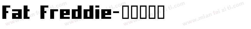 Fat Freddie字体转换